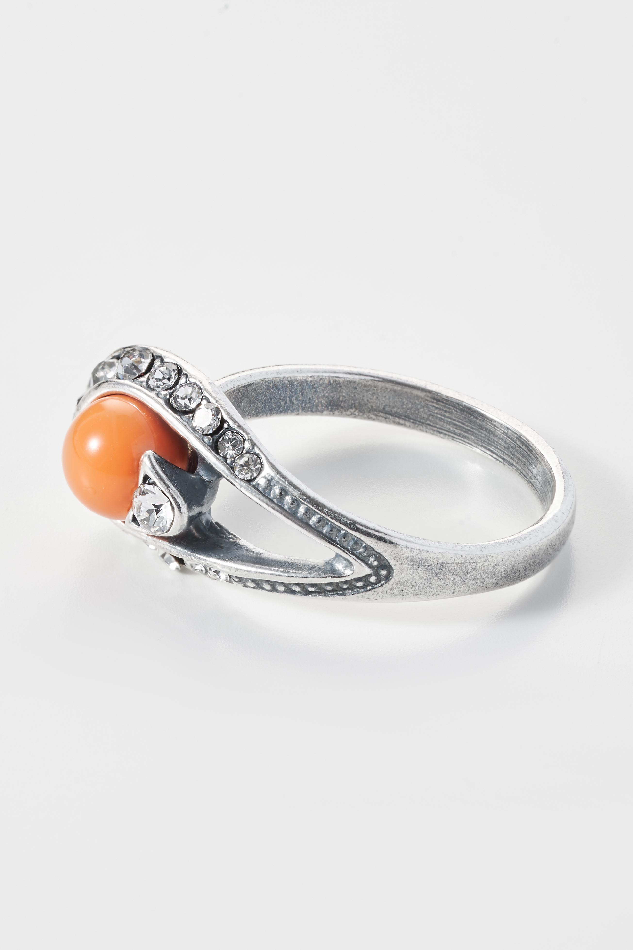 Кольцо Shine and Beauty 80016-111-к-майоркаоранж - фото 5