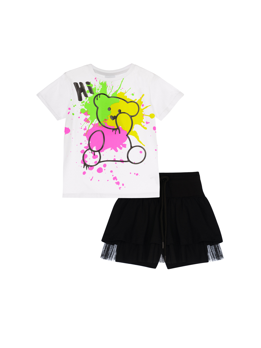 Футболка и юбка-шорты PlayToday 12522243 - фото 4