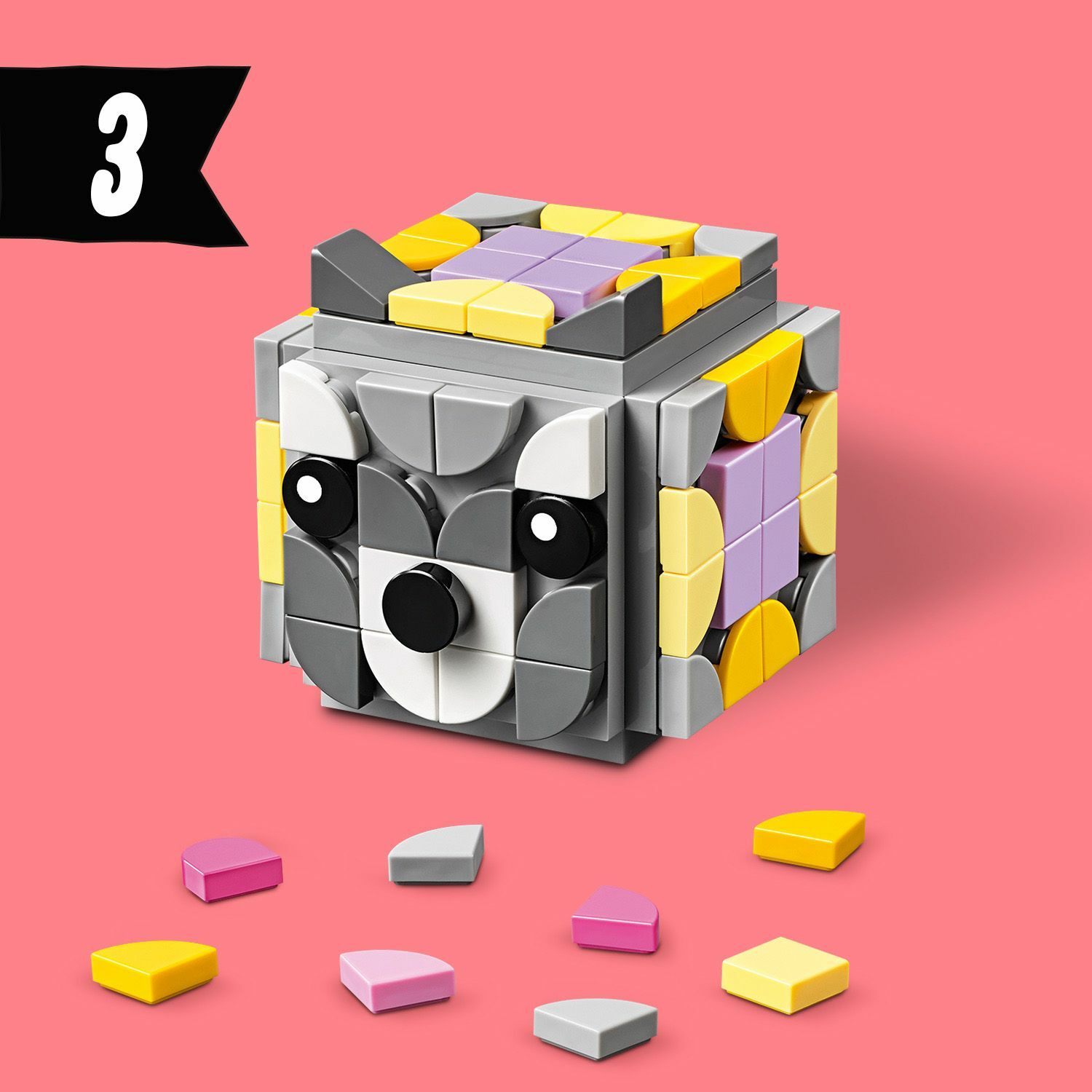 Конструктор LEGO DOTS Подставки для фото Животные - фото 16