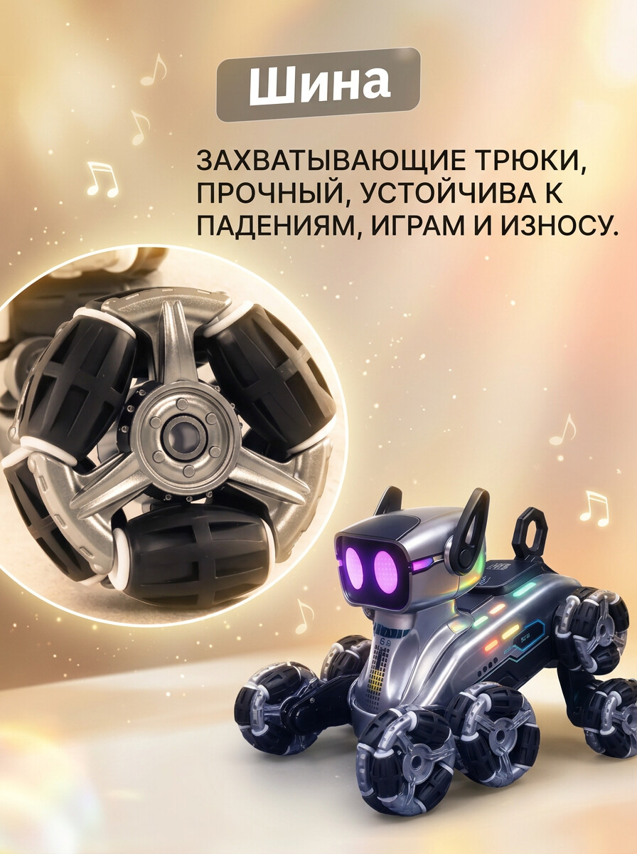 Собака РУ BalaToys Собака Интерактивная - фото 3