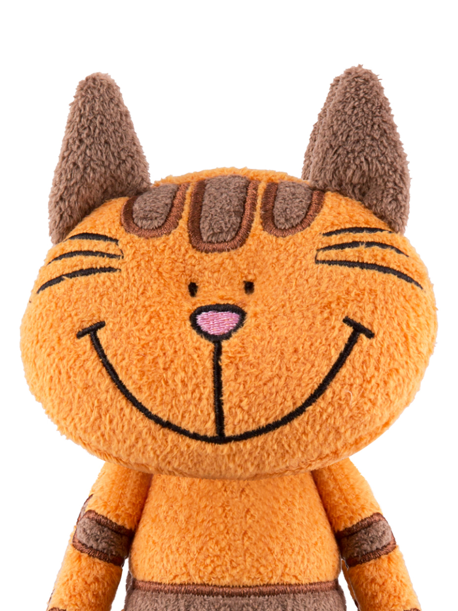 Мягкая игрушка Maxitoys Кот полосатик рыжий 33 см - фото 2