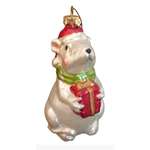 Ёлочное украшение Магия праздника Крыса с подарком 12 см