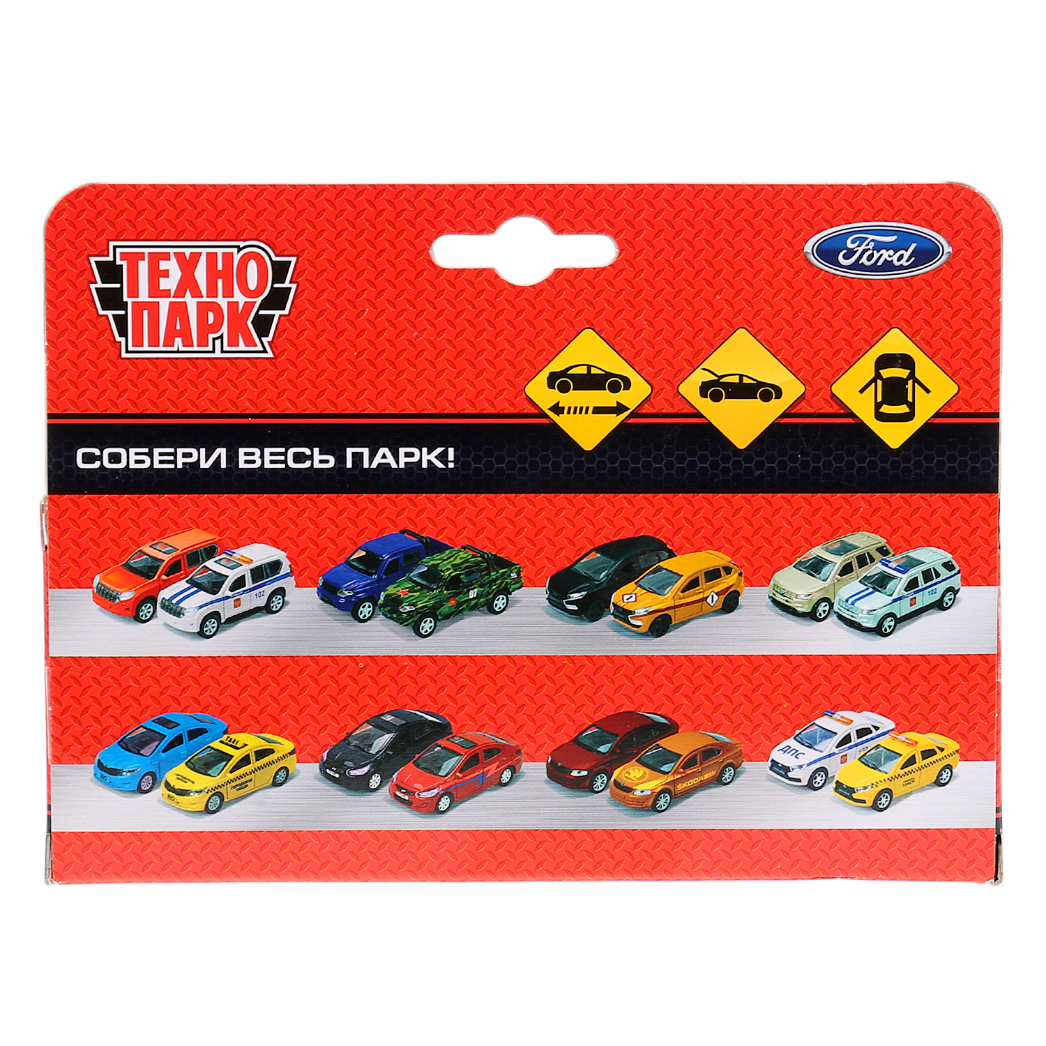 Полицейская машина Технопарк Ford ecosport 272406 - фото 2