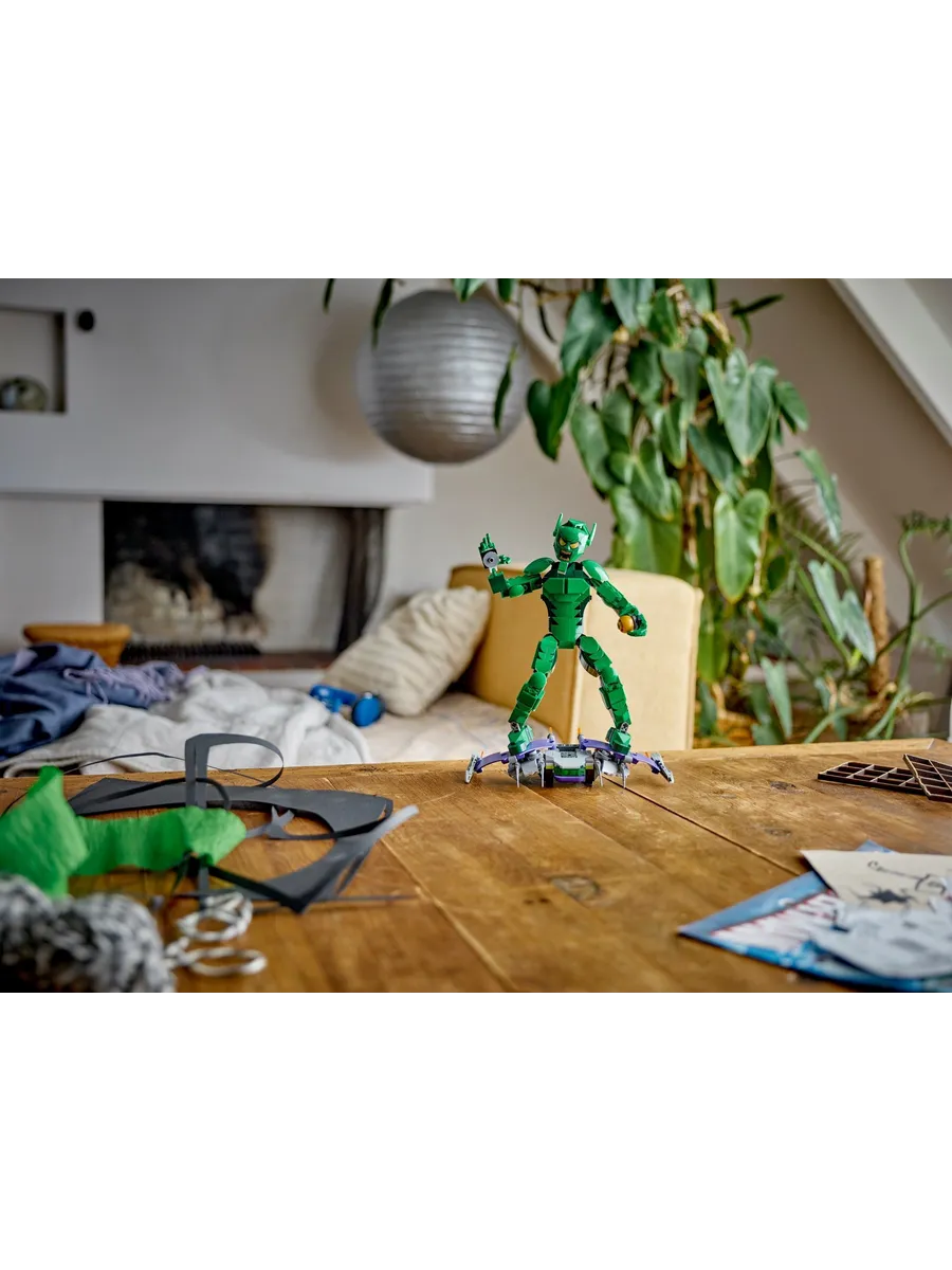 Конструктор LEGO Marvel Super Heroes Зеленый Гоблин 471 дет. - фото 8