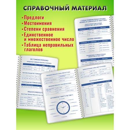Тетрадь ШКОЛЬНЫЙ МИР 58 лист. (Иностранный язык) в ассортименте