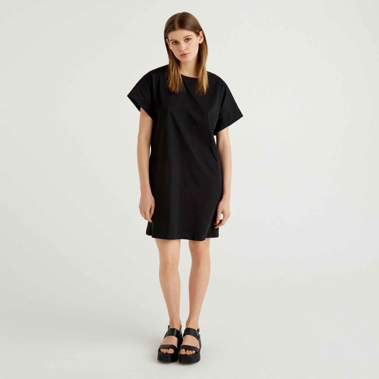 Платье United Colors of Benetton 3BL0DV003_100 - фото 1