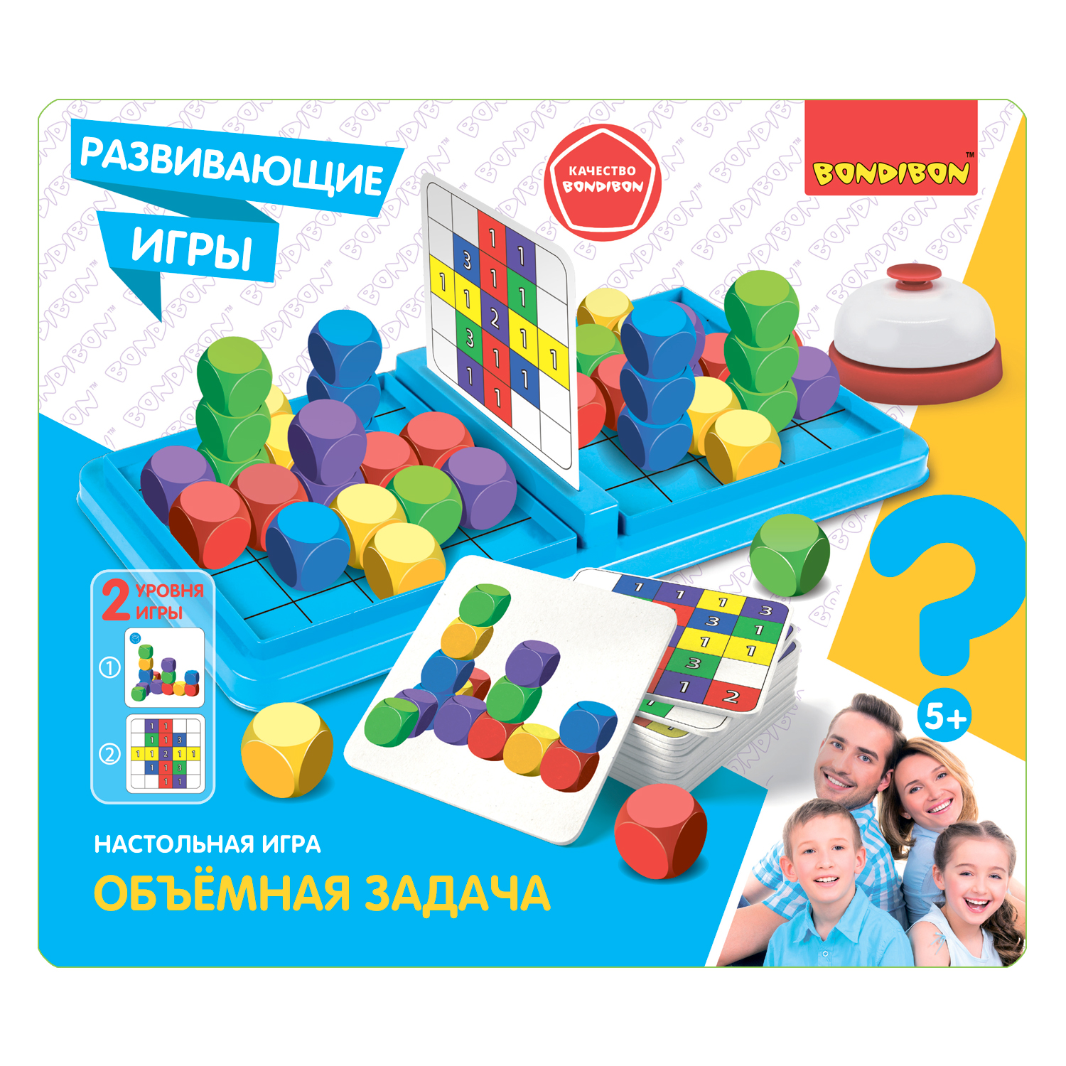 Настольная игра Bondibon логическая Объемная Задача - фото 2
