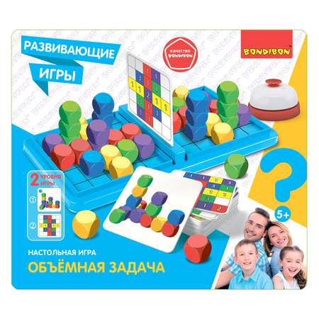 Настольная игра Bondibon логическая Объемная Задача
