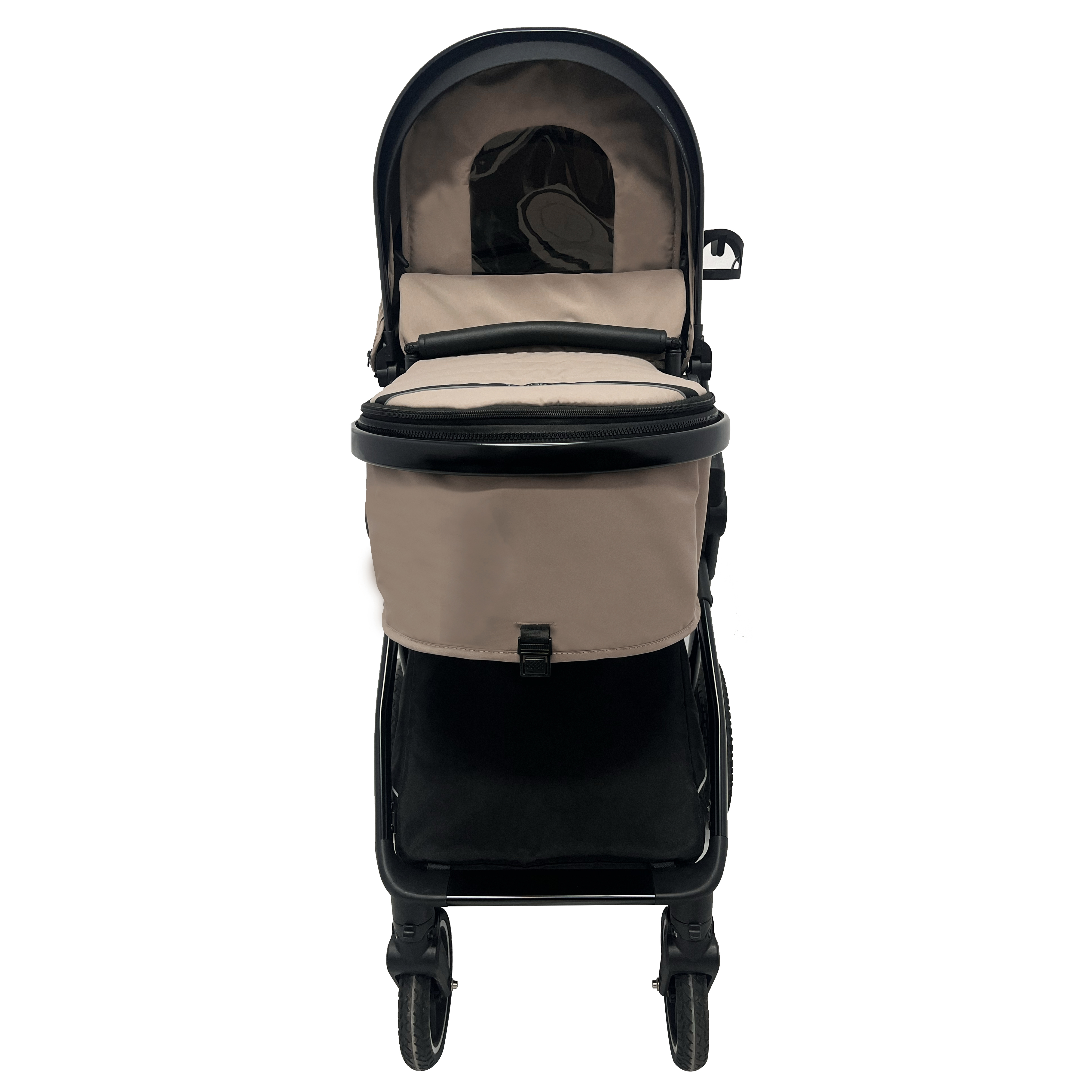 Коляска трансформер Indigo TARGET 3в1 темно-бежевый - фото 3