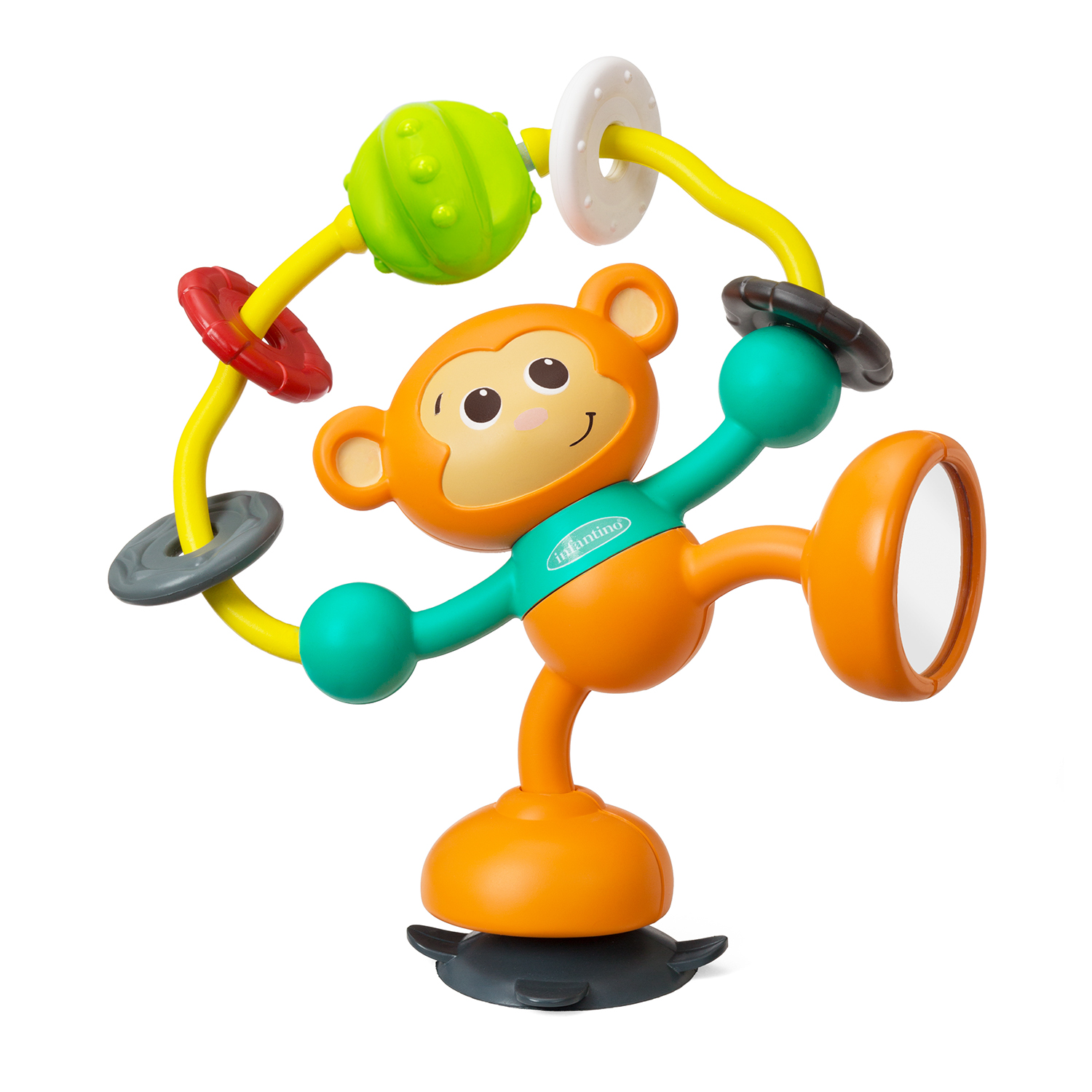 Игрушка INFANTINO погремушка Забавная мартышка - фото 2