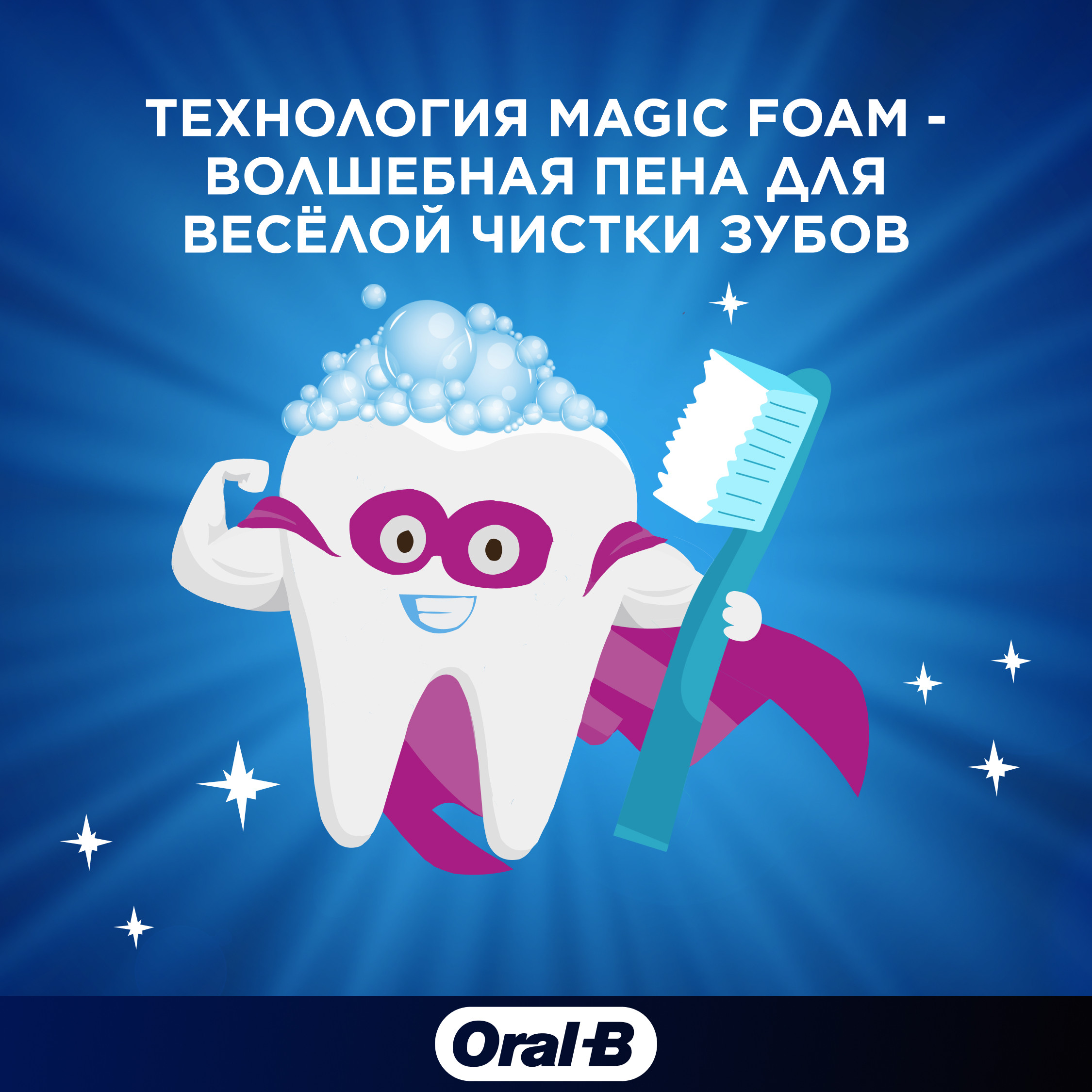 Зубная паста Oral-B с фтором Мята 75 г - фото 6