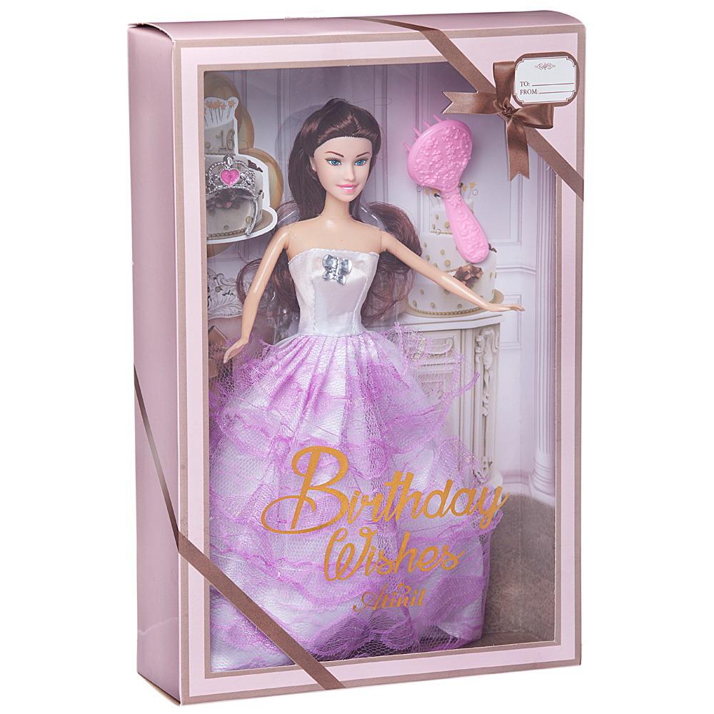 Кукла модельная Junfa Atinil Мой первый бал высота 28 см WJ-21532/сиреневое - фото 3