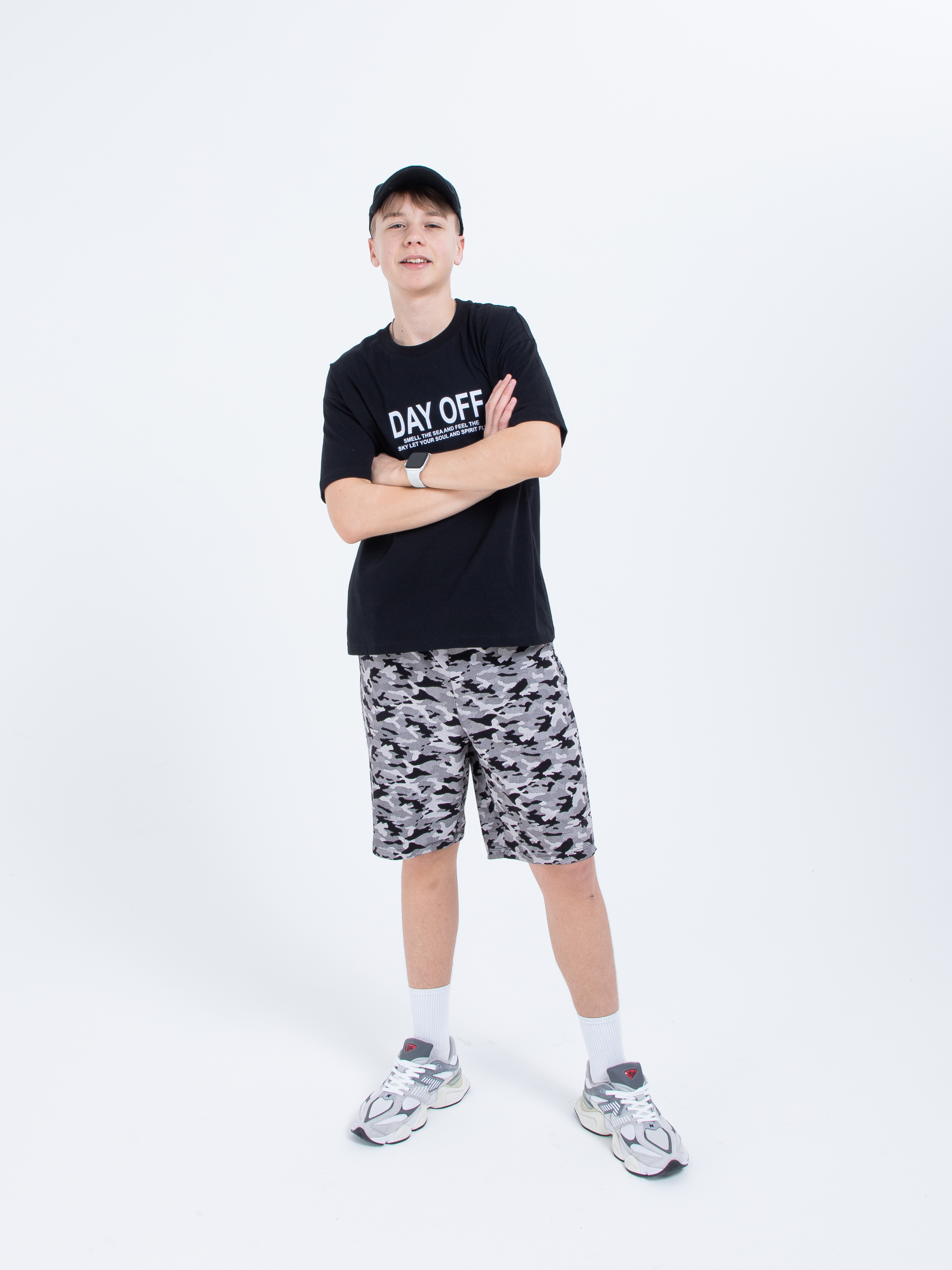 Шорты Lets Go 10413_св.серый - фото 9