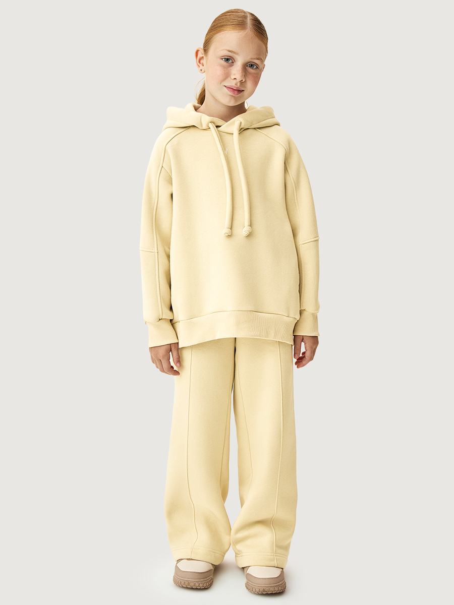 Костюм спортивный NIKASTYLE 7т12426 сливочное масло - фото 1