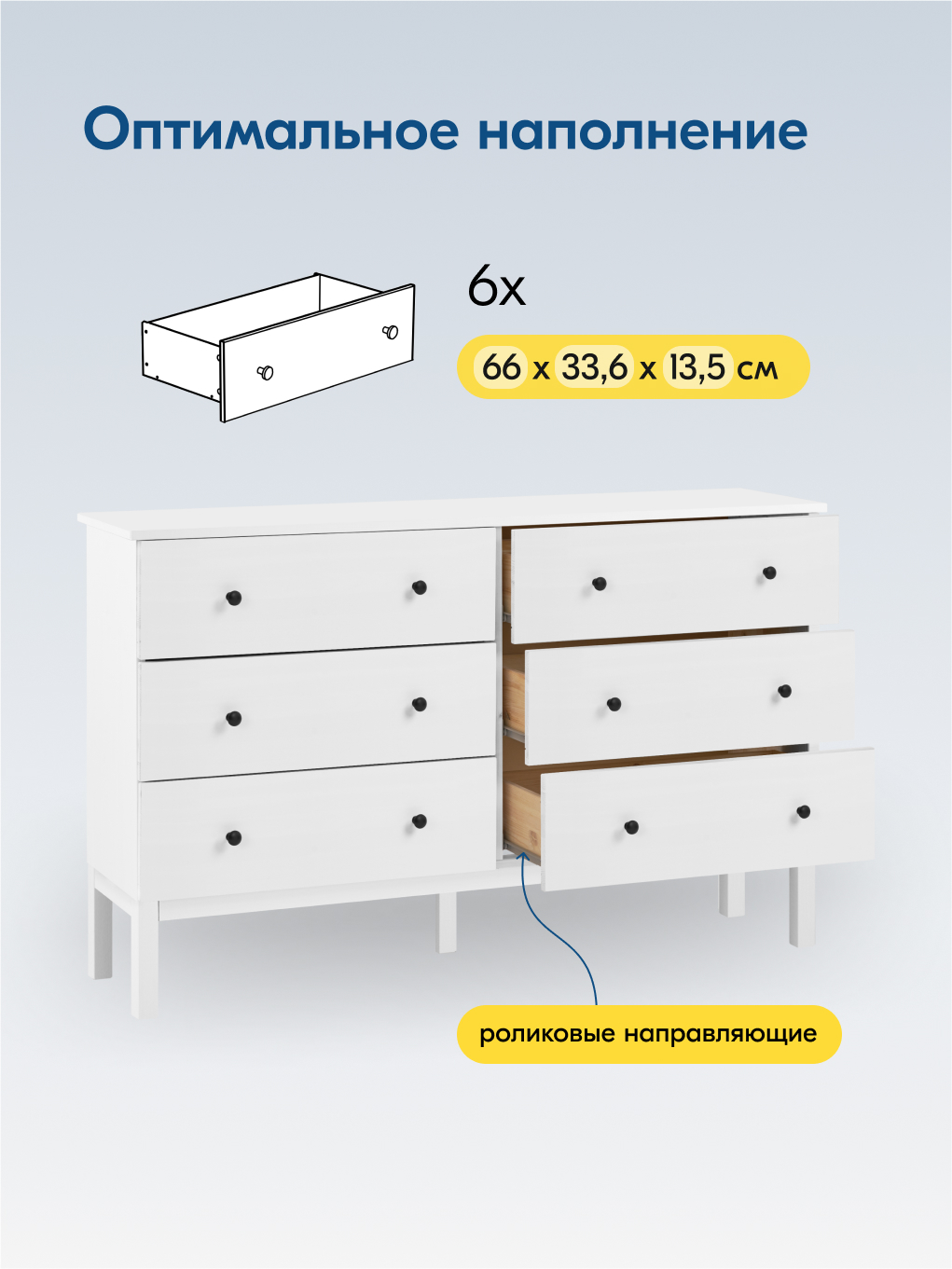 Комод IKEA ТИРАНА - фото 5