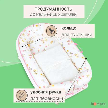 Матрас loombee Цветы 100х70