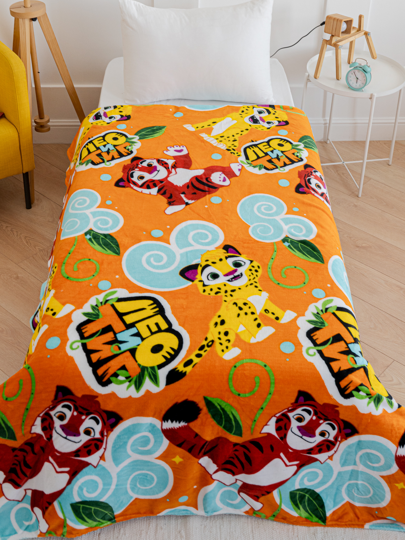 Плед Павлинка Аэро Софт Лео и Тиг 150 x 200 см - фото 1