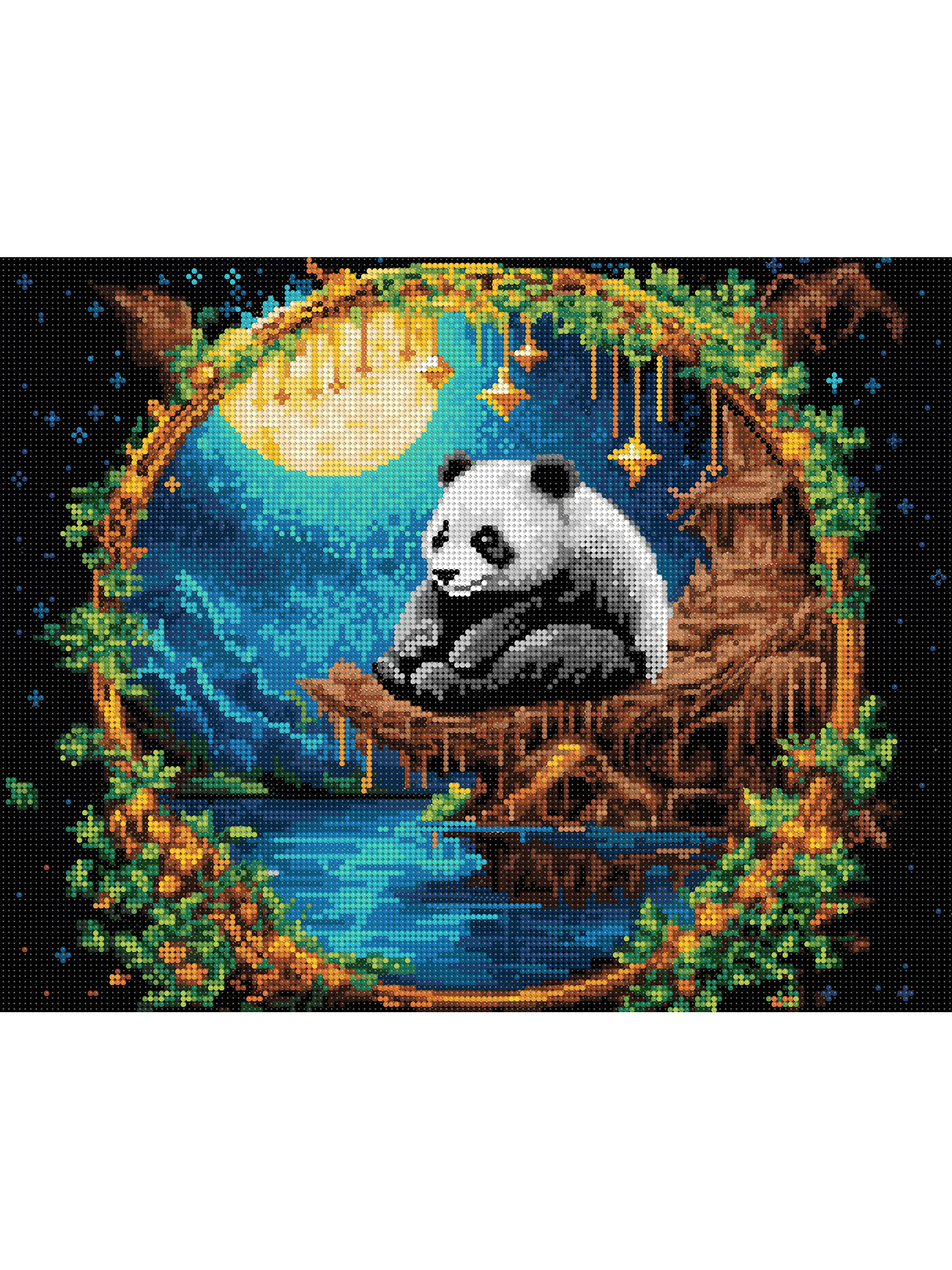 Алмазная мозаика Art on Canvas Сказочная панда в ассортименте - фото 2