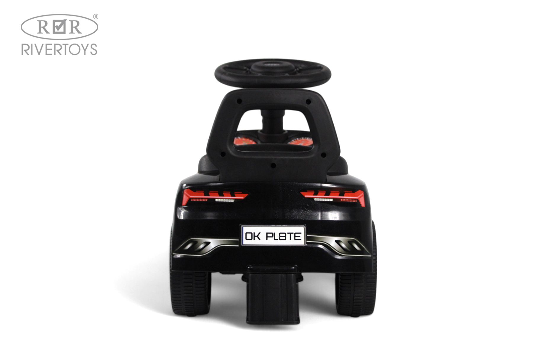 Каталка RIVERTOYS Z004ZZ-A-BLACK черный - фото 13