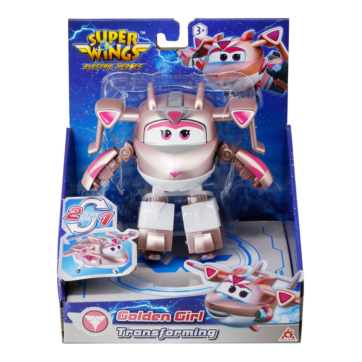 Фигурка Super Wings Голден Гёрл - фото 6