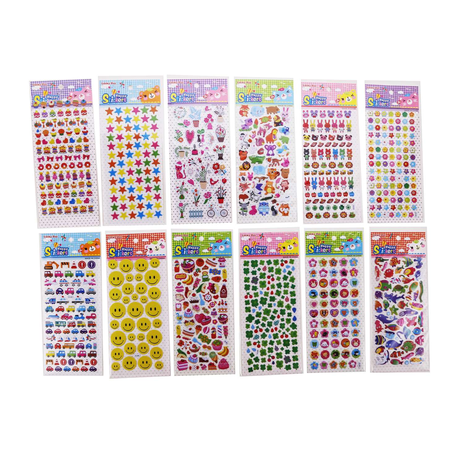 Наклейки Mazari декоративные 3D 10*12см в ассортименте - фото 2