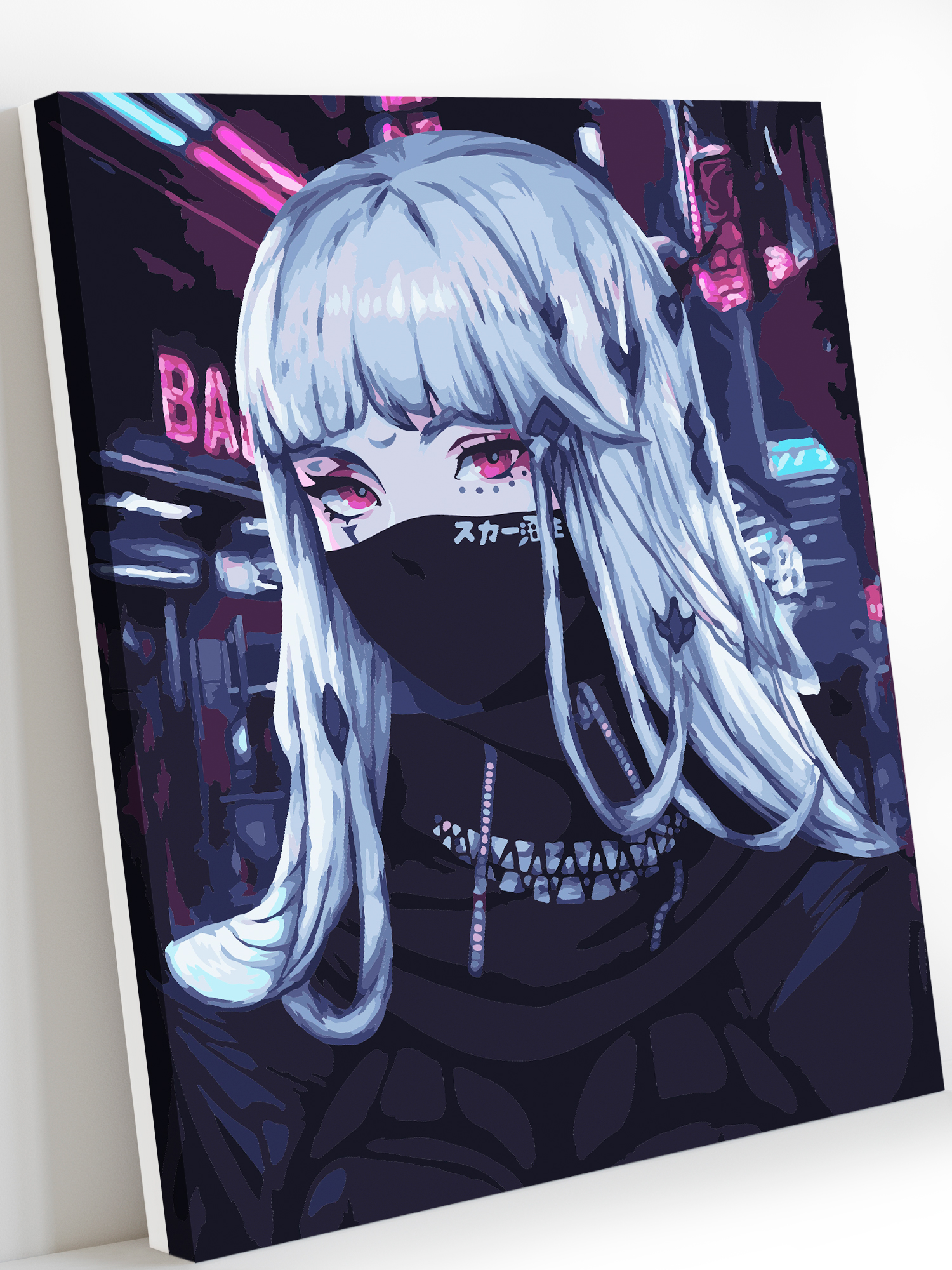 Картина по номерам Art on Canvas Девушка аниме в ассортименте - фото 2