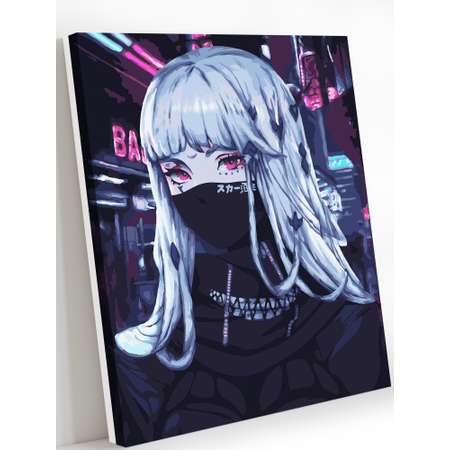 Картина по номерам Art on Canvas Девушка аниме в ассортименте