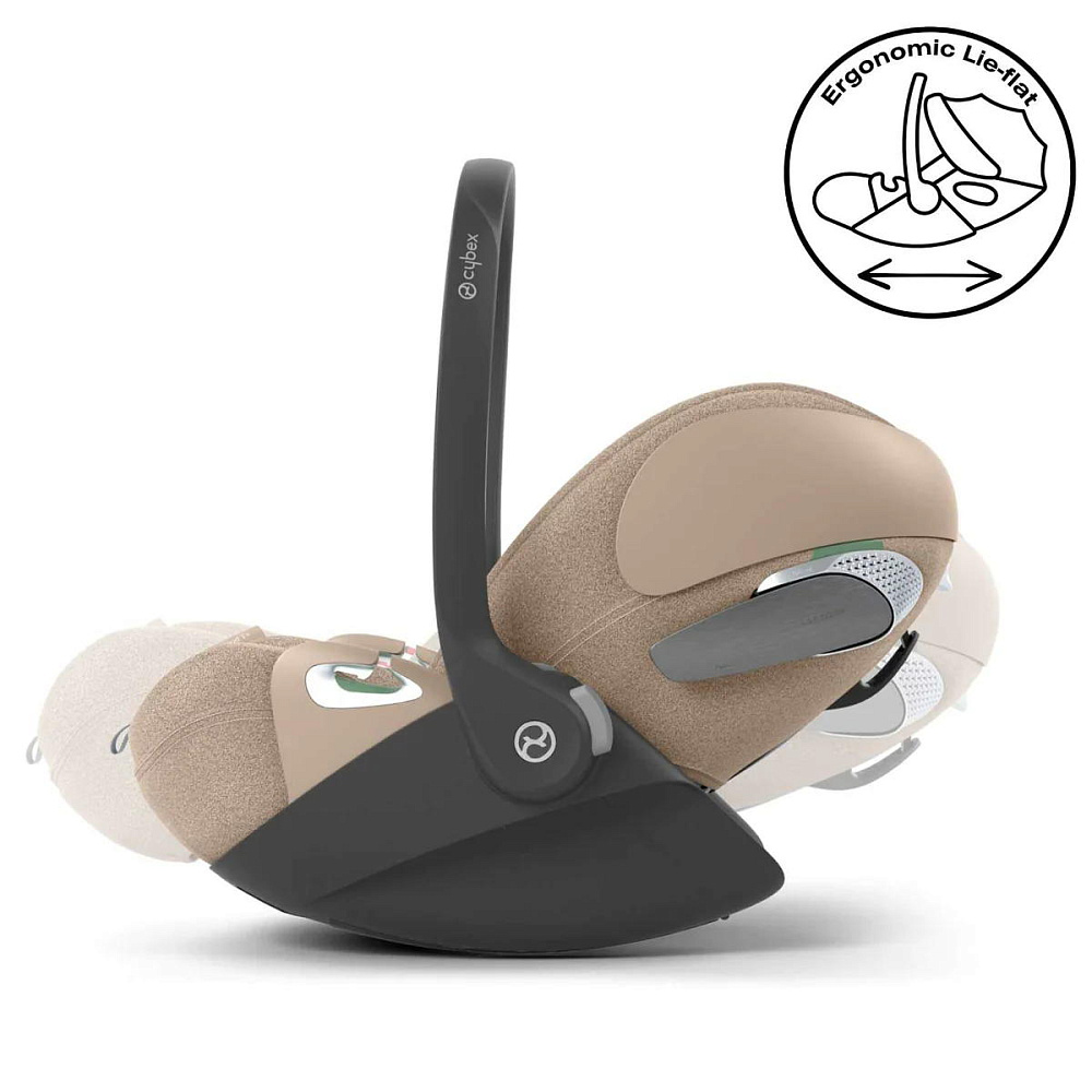 Автокресло Cybex Cloud T i-Size Isofix 0 (0 -13 кг) бежевый - фото 5