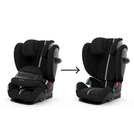 Автокресло Cybex Pallas G Plus Moon Black Isofix 1/2/3 (9-36 кг)