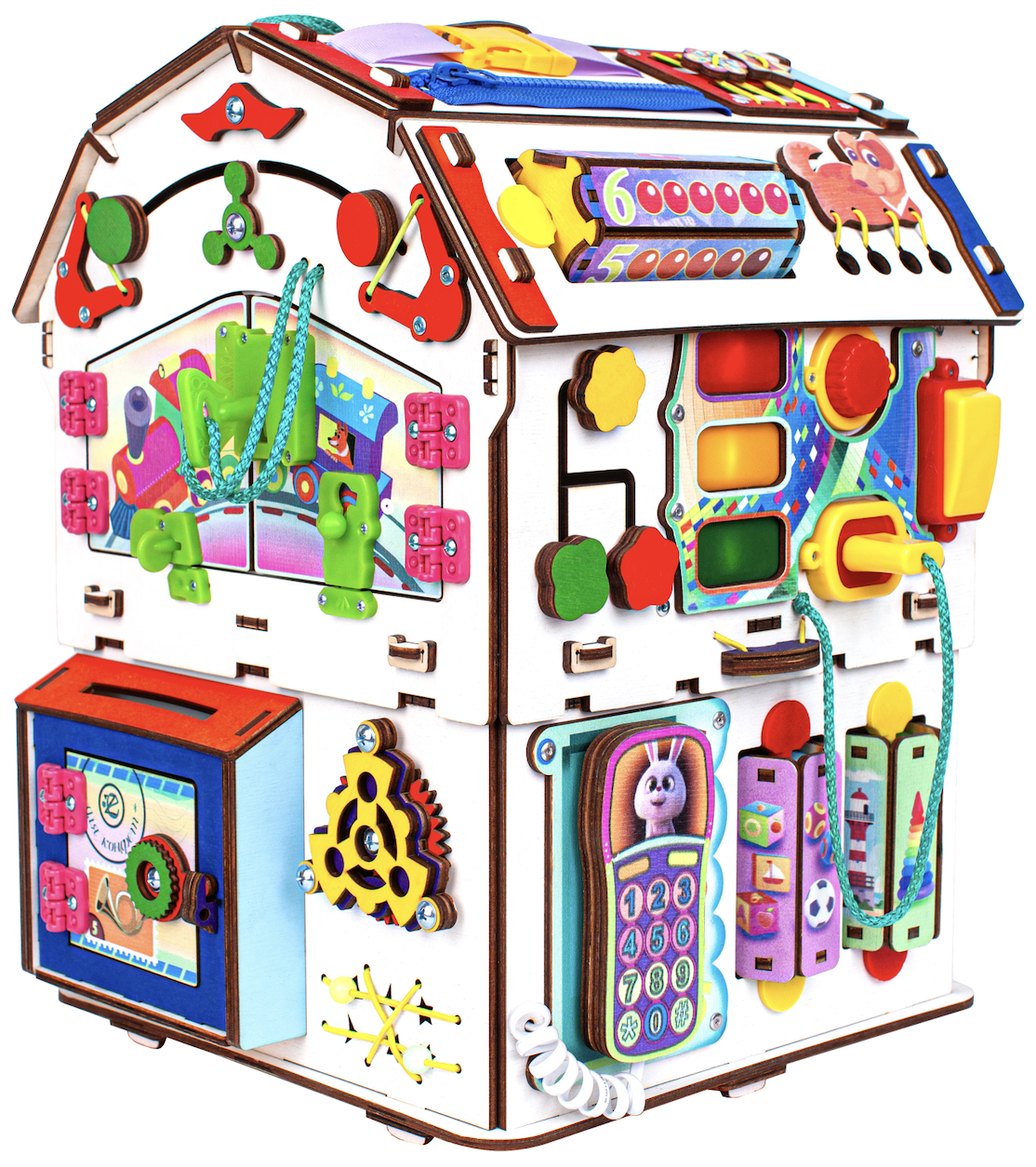 Игрушка Jolly Kids бизиборд - фото 5