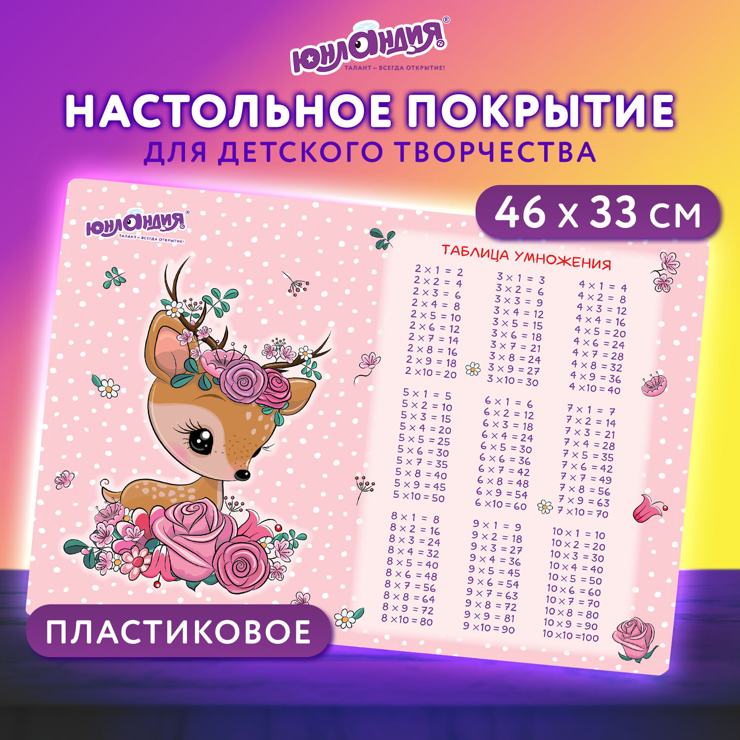 Коврик настольный Юнландия - фото 1