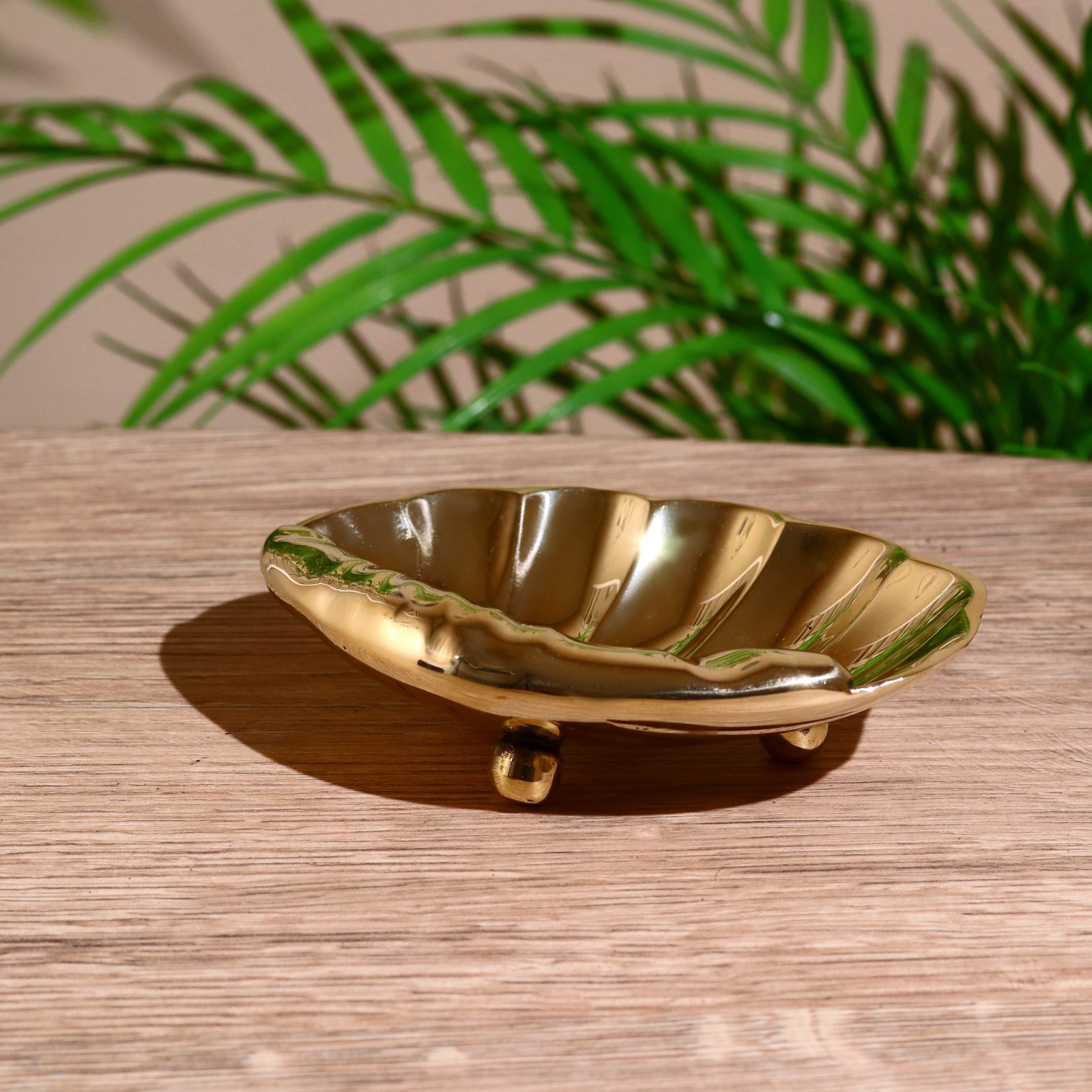 Блюдо сервировочное Sima-Land «Ракушка»латунь 13х9х3 5 см - фото 2