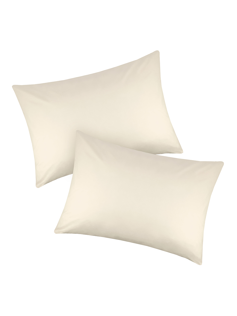 Наволочка BRAVO поплин беж 70 x 50 см 2 шт. - фото 8