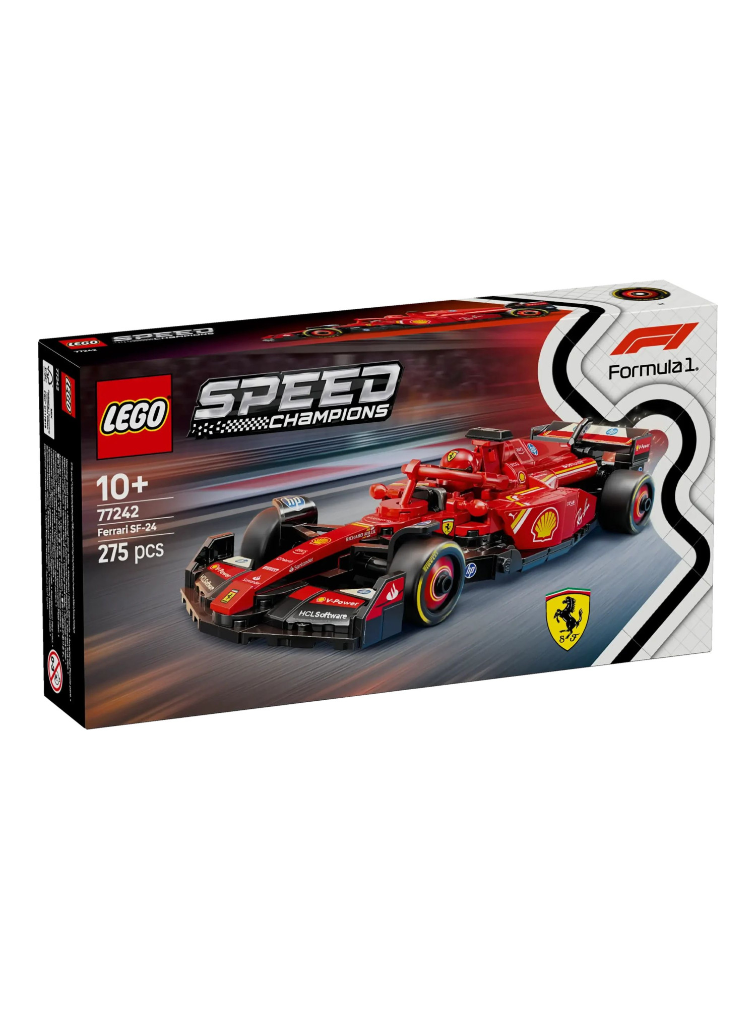 Конструктор LEGO Speed Champions Ferrari SF-24 275 дет. - фото 1