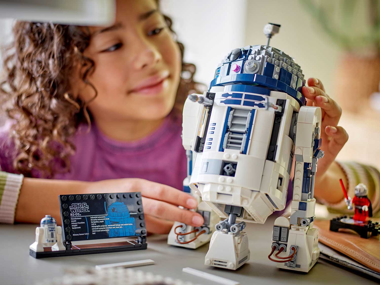 Конструктор LEGO Star Wars Фигурка дроида R2-D2 - фото 8
