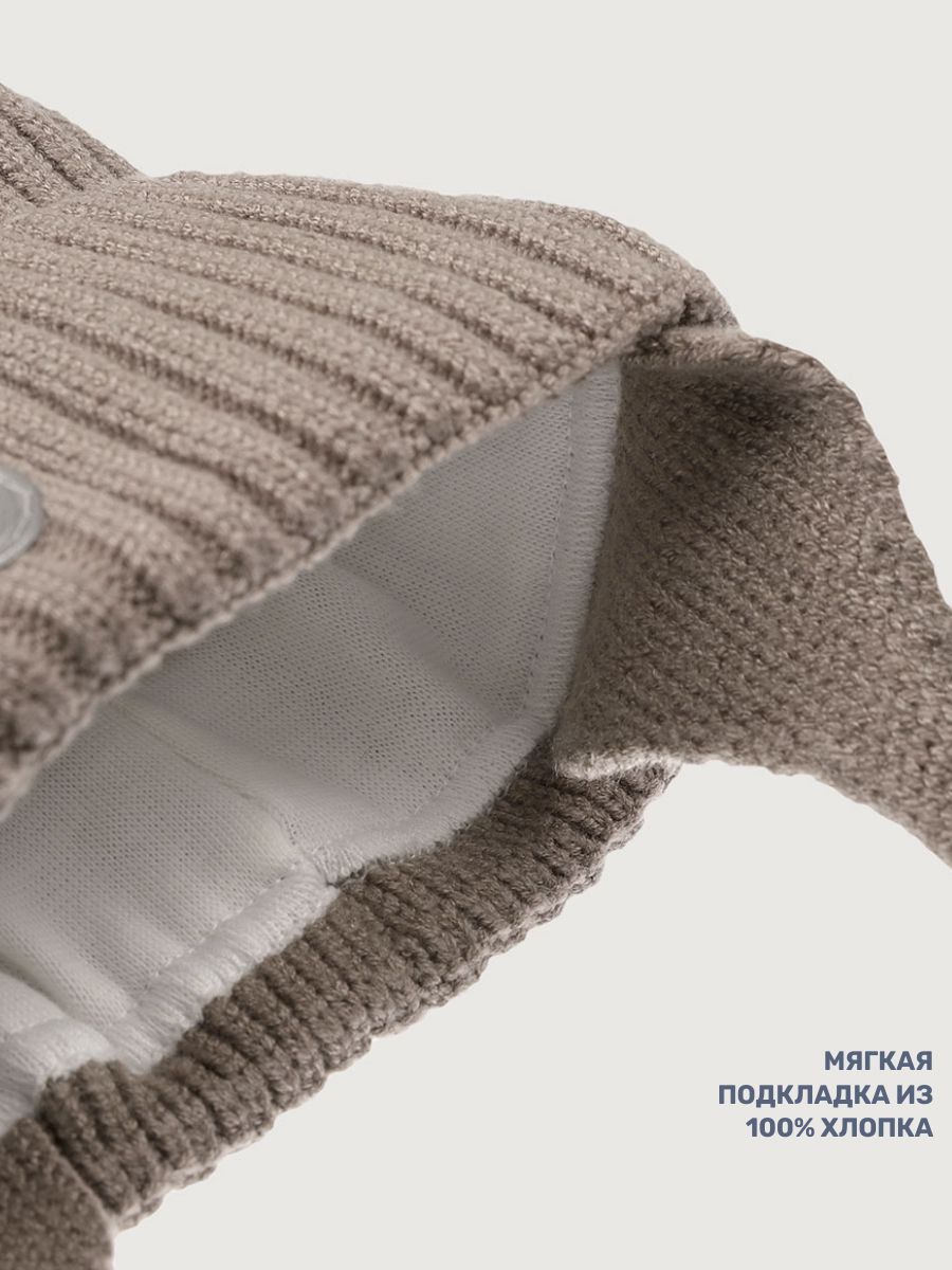 Шапка NIKASTYLE 11м21226 какао - фото 7