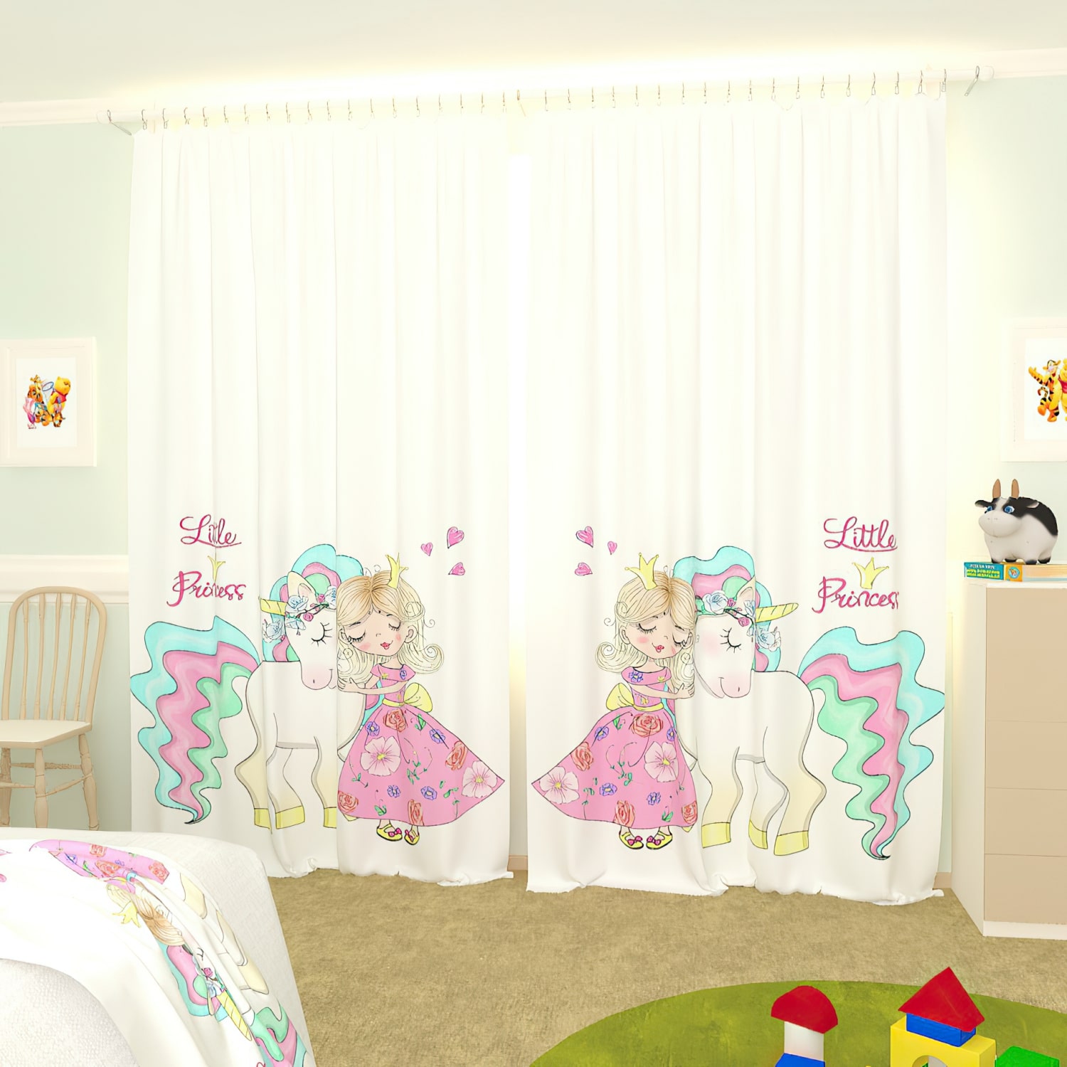 Комплект штор Олимп Текстиль Коллекция My Little Princess 36 - фото 2
