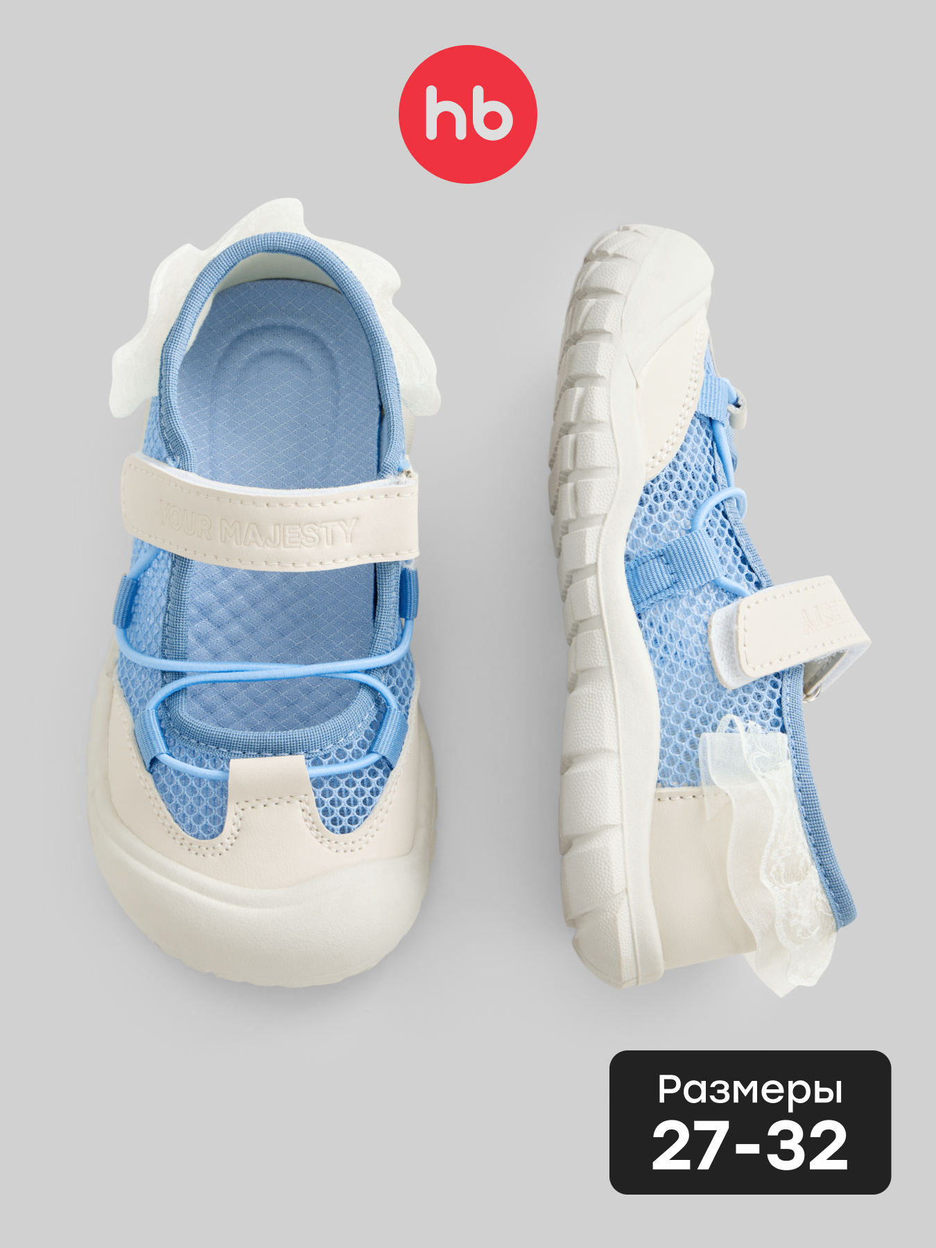 Сандалии Happy Baby 86701_blue - фото 2