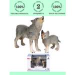 Игровой набор Masai Mara Семья серых волков