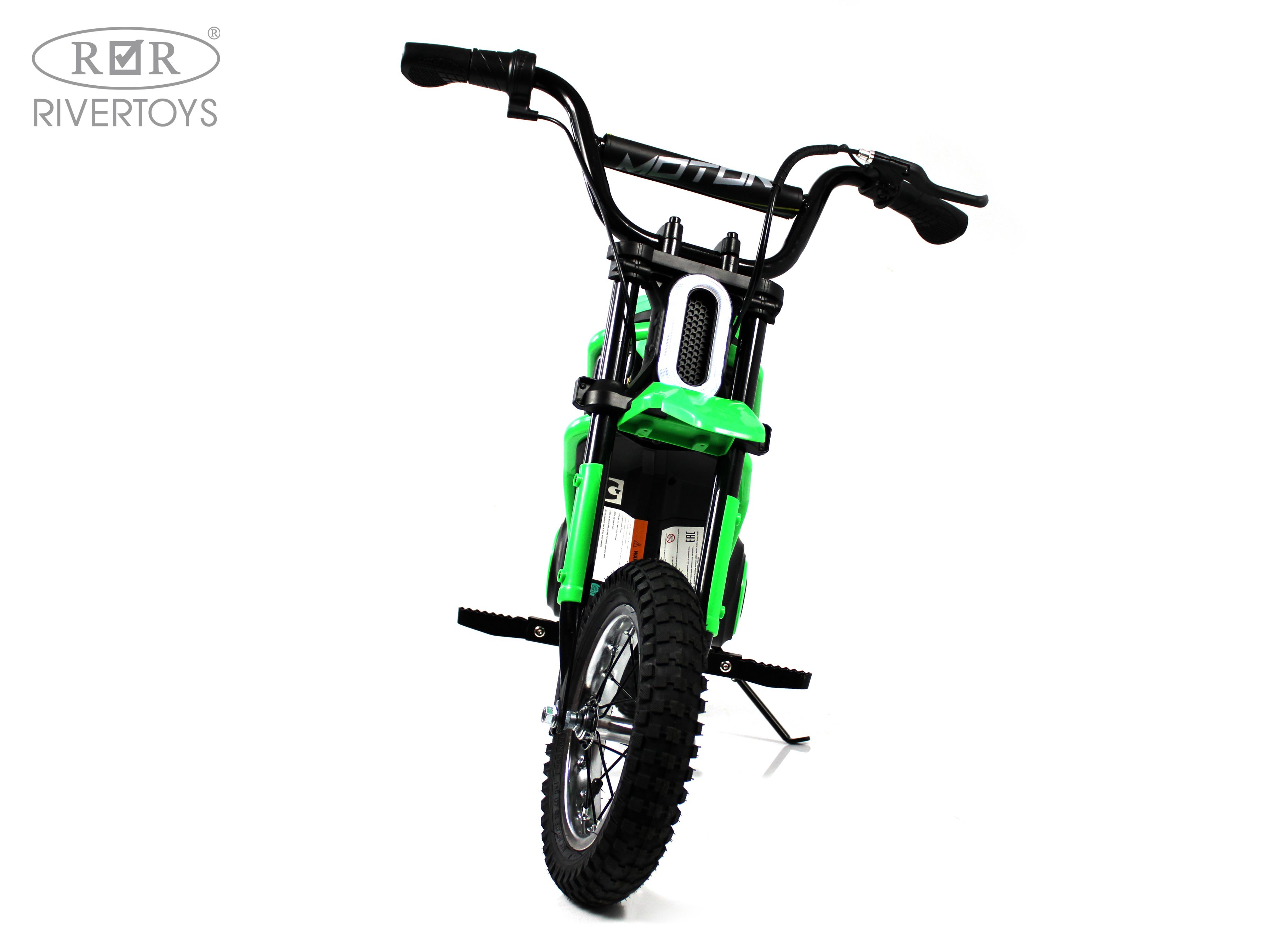 Электромотоцикл RIVERTOYS A005AA-MOTO-GREEN - фото 20