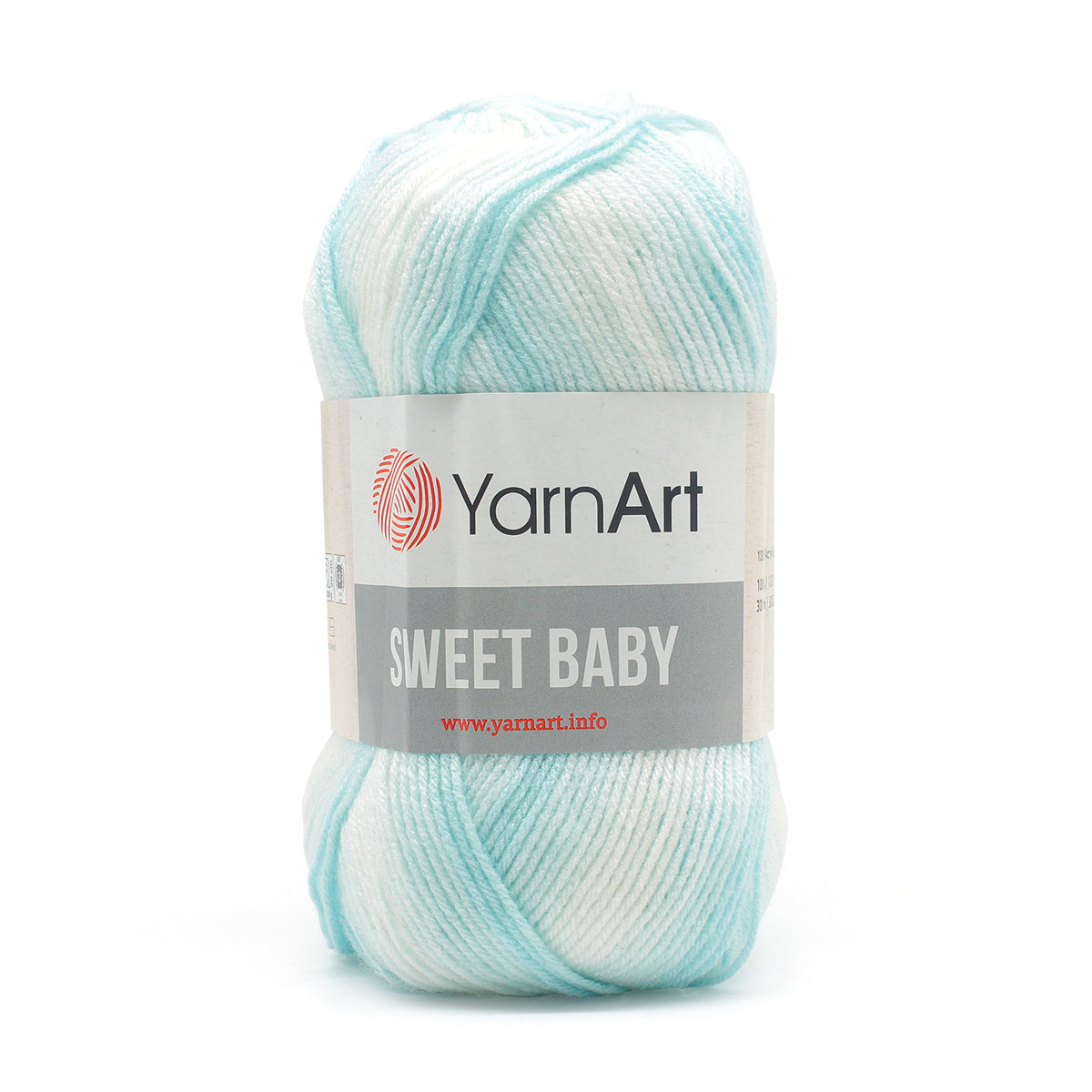 Пряжа для вязания YarnArt Sweet Baby 100 гр 300 м акрил тонкая детская 5 мотков цвет 915 - фото 6