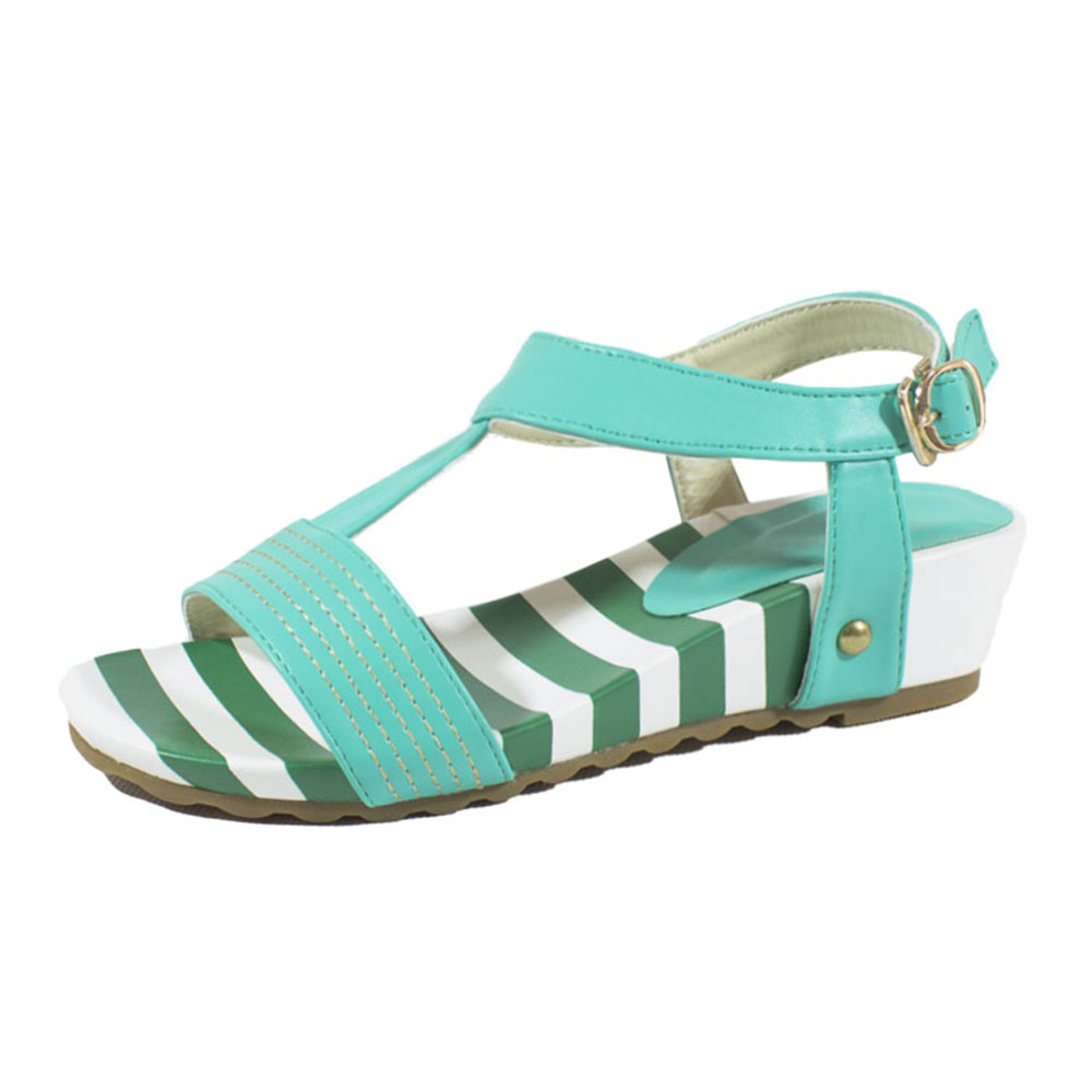 Босоножки Europen DJ-020-4-СВ EUROPEN Босоножки для девочки,зеленый - фото 1