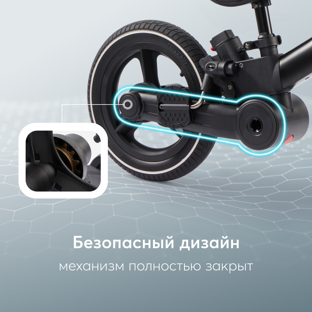 Двухколесный беговел Happy Baby 10 дюймов - фото 10