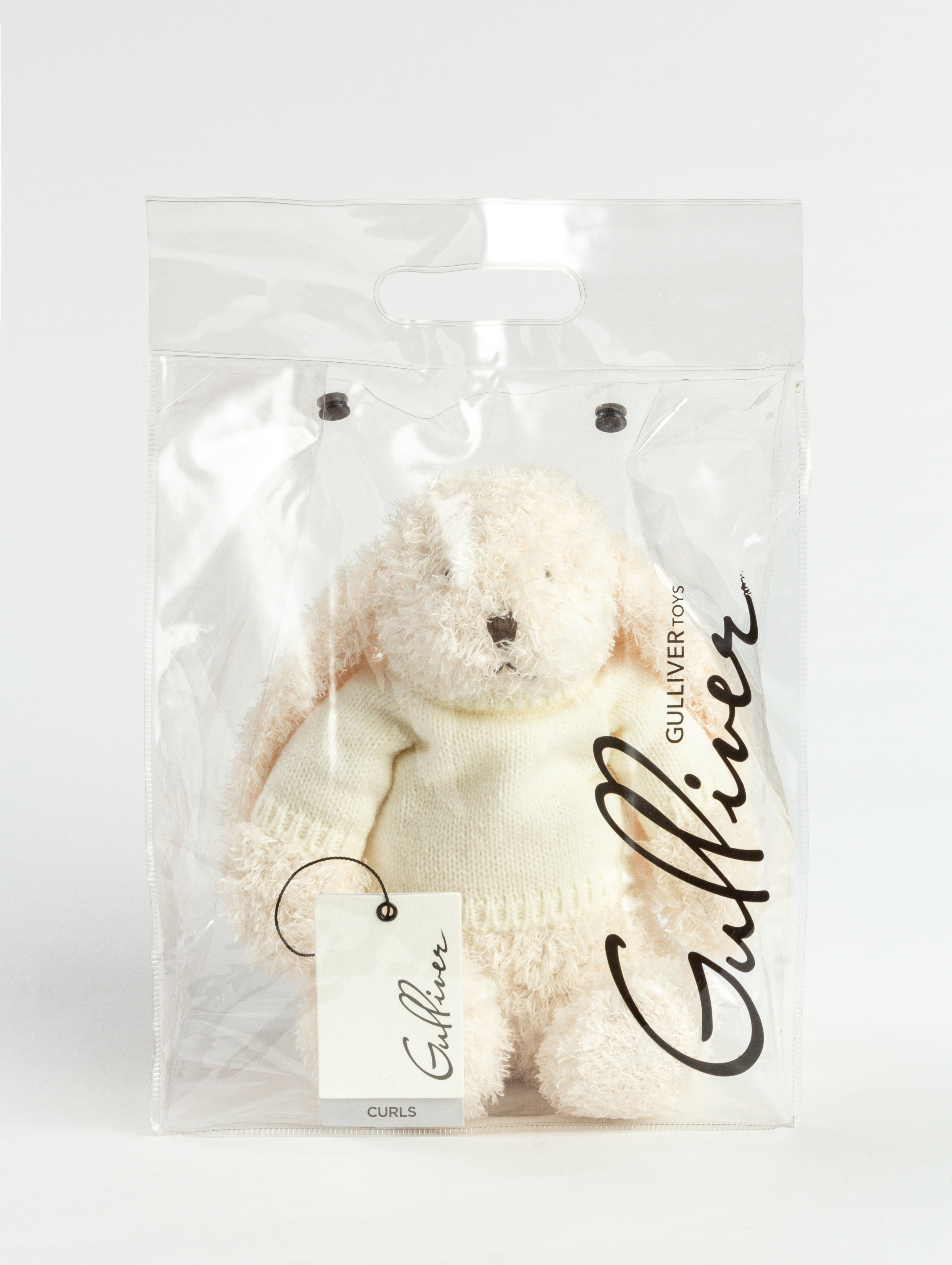 Мягкая игрушка Gulliver Зайка белый в свитере 30 см - фото 5