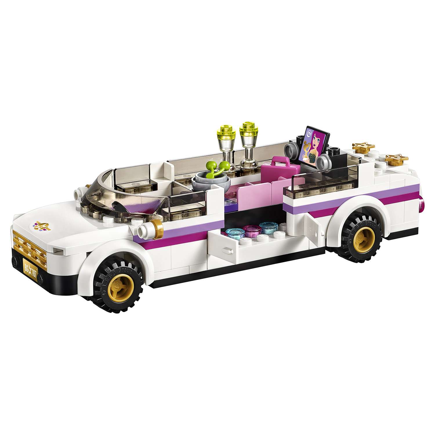 Конструктор LEGO Friends Поп звезда: лимузин блочный - фото 8