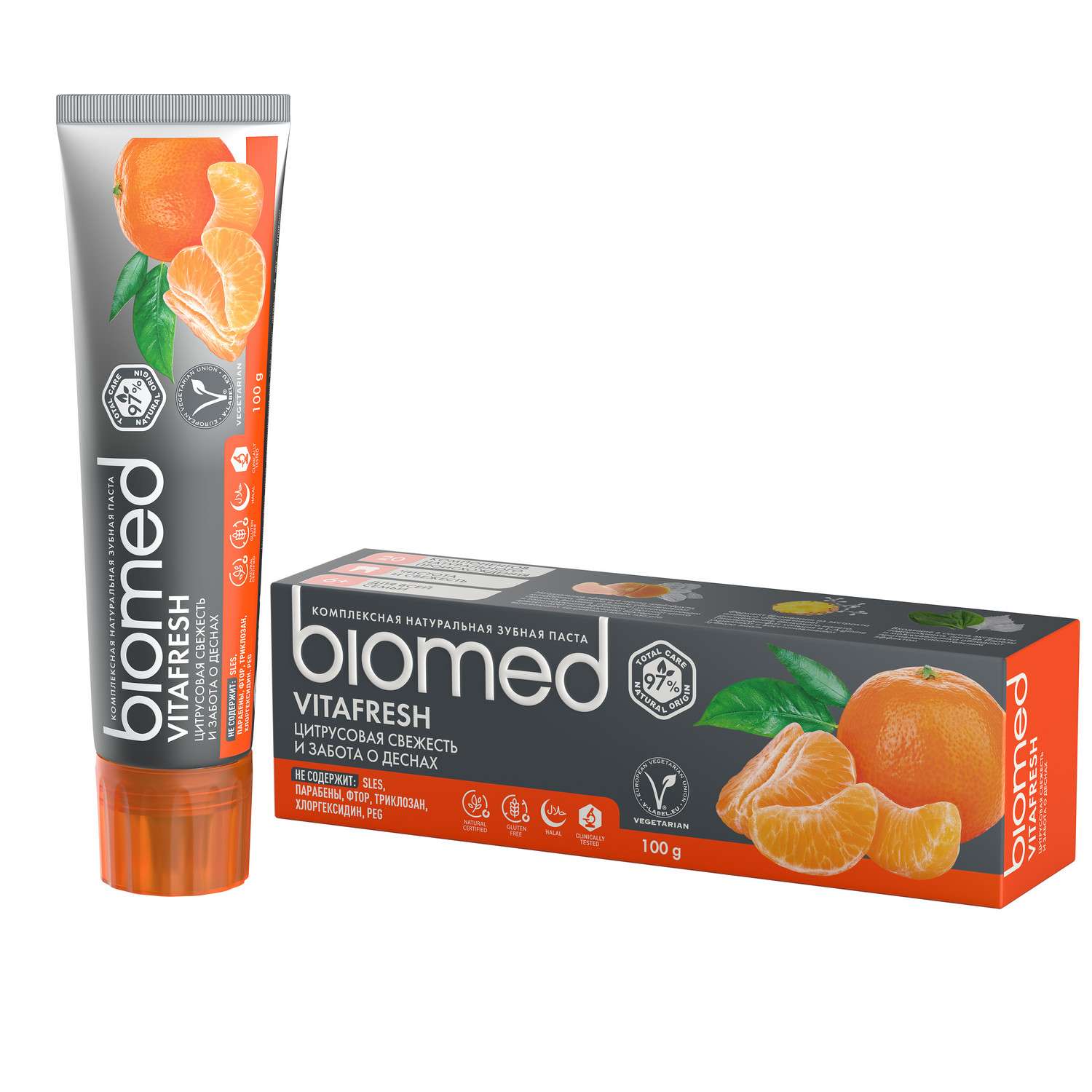 Зубная паста BIOMED без фтора - фото 4