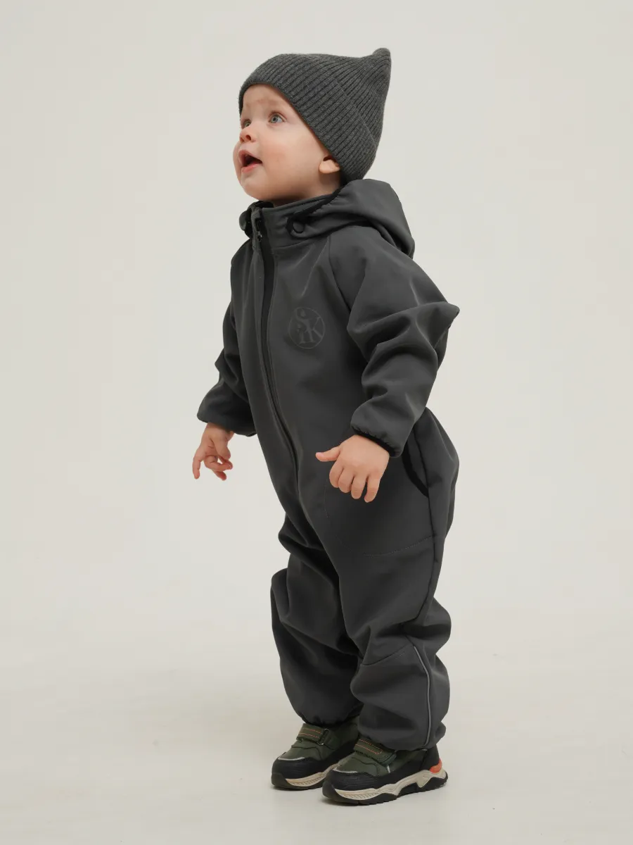 Комбинезон Супер Пупс Комб/сф/окант/темно-серый - фото 23