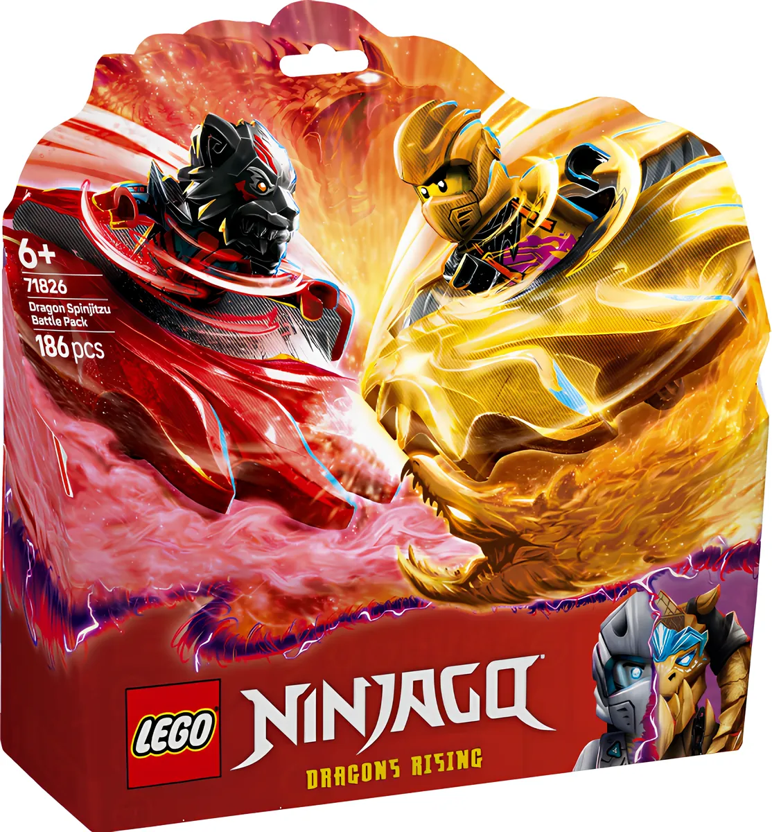 Конструктор LEGO NINJAGO Боевой набор 71826 186 дет. - фото 6