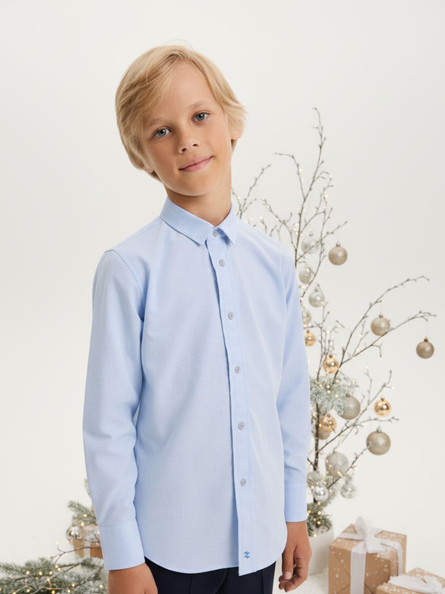 Рубашка NIKASTYLE 4ш21325 голубой - фото 1