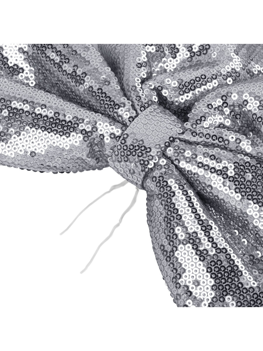 Елочные игрушки Золотая сказка украшение новогодней елки Бант с пайетками 20x22 см - фото 9